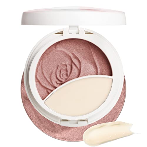 Physicians Formula Ros? All Day Set & Glow Highlighter Face Makeup Powder Brightening Rose, Dermatologist Approved