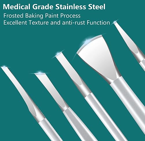 Ingrown Toenail Removal Kit 7 Pcs Set Pedicure Tools for Feet Callus & Thick Nails