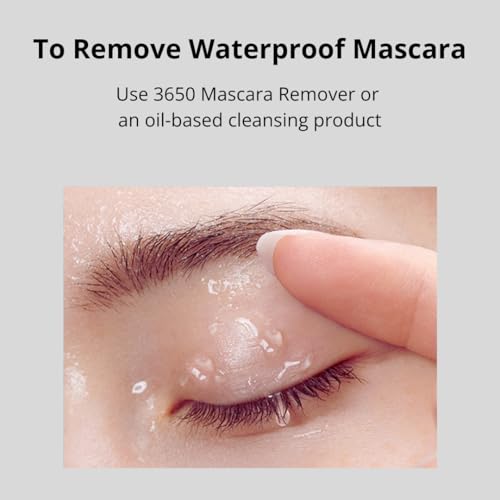 Waterproof Mascara Volume and Length | Smudge-Proof, Sweat-Resistant, Long-Lasting Curling Mascara In Black | Unique Comb-type Applicator