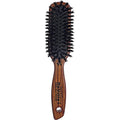 Spornette Deville Hair Brush #343 - Boar Bristle, Wooden Handle, Cushioned Smoothing Brush for Shine & Styling
