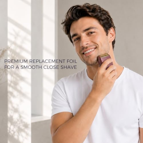 Replacement Foil and Cutter Bar for Wahl Shaver - Compatible with Models 7031-100, 7043-100
