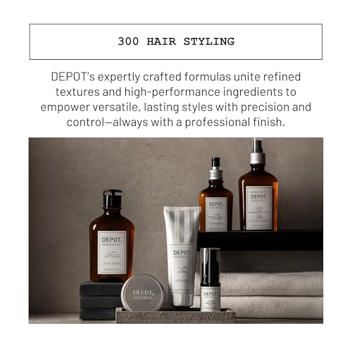 Medium Hold Hair Wax for Men - Shiny Styling Pomade 2.5 Oz