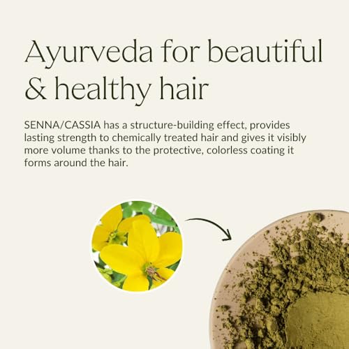 Colorless Hair Care Treatment with Senna & Cassia for Shine & Strength - 3.5 oz