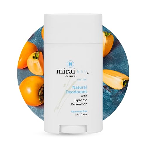 Mirai Clinical Ultimate Odor Eliminator Bundle - Purifying Body Wash (9.29.Fl oz) & Natural Deodorant (75g) for Women & Men - Refreshing Bundle for Full Body Use with Japanese Persimmon Extract