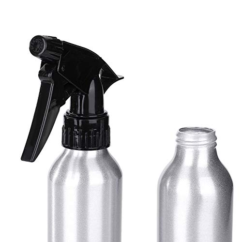 new star tattoo 250ml Empty Aluminum Spray Bottle,2pcs Reliable Sprayer Empty Spray Bottles Atomizer Mist Perfume for Hairdressing Green Soap Flowers Water Sprayer Tool (Pack of 2)