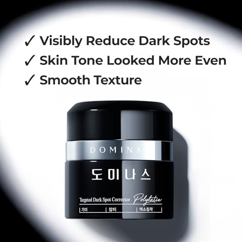 DOMINAS Advanced Korean Cream (1.76oz) + Arginine-e Caffeine Eye Serum (0.67oz) Korean Skincare Duo for Even Tone, Firmness, Dark Circles & Puffiness ? With Niacinamide, TECA, Guasha Applicator