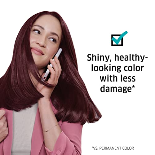 WELLA colorcharm Demi Permanent Hair Color, Adds Gloss & Color Richness, Gray Coverage, 9NA Light Natural Ash Blonde + 10 Vol. Developer