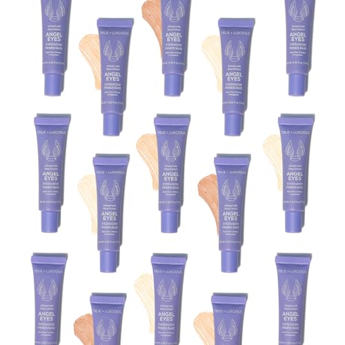 True + Luscious Angel Eyes Eyeshadow Primer Medium - 16-Hr Hydrating, Crease-Proof Base