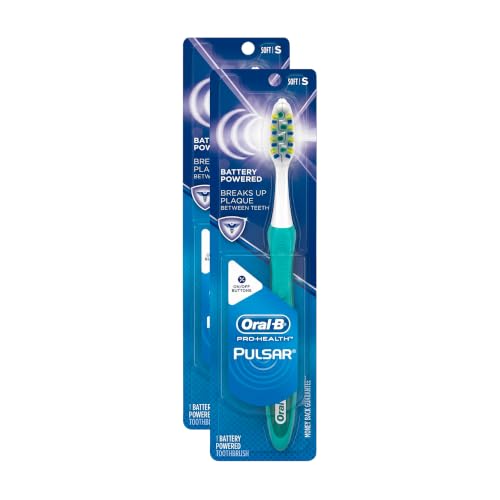 Oral-B Pulsar Soft Bristles Manual Toothbrush Pack of 2 - Deep Cleaning