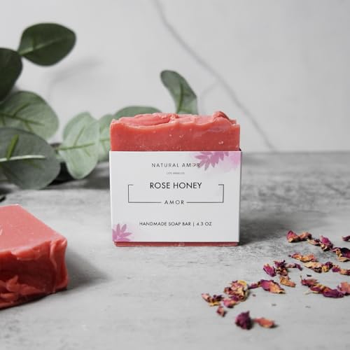 Relaxing Rose Bath Gift Set - 6pc Spa & Body Care for Women