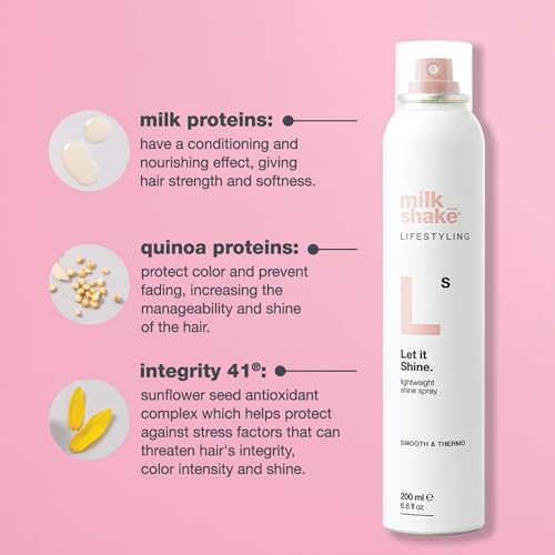 Lightweight Shine Spray for Hair - Let It Shine 5.58 Oz