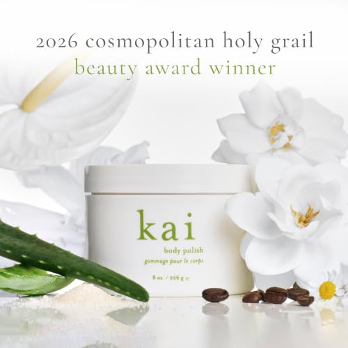 Kai Hydrating Body Polish with Sea Salt and Sugar - Exfoliating & Nourishing 8oz