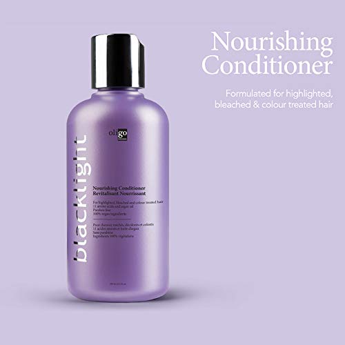 Oligo Blacklight Nourishing Conditioner 8.5 Fl Oz - Paraben-Free Moisturizing & Vegan