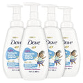 Dove Kids Foaming Body Wash Cotton Candy Pack of 4 - Gentle, Tear-Free Skin Care