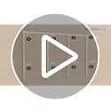 SONGMICS HOME 3-Tier Closet Organizer System for 4-8 ft Wide Closets