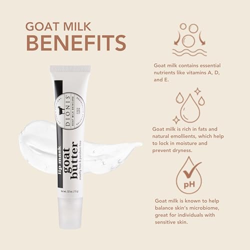 Dionis Goat Butter Overnight Lip Mask 0.52oz (Pack of 1)