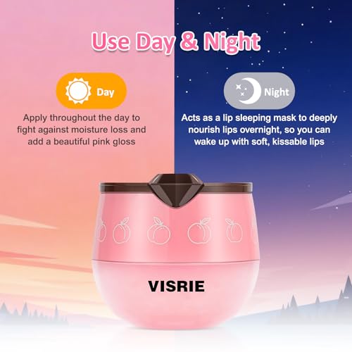 12 PCS Bee Lip Balm Honey Pot, Overnight Sleeping Lip Mask with Applicator - Propolis & Fruit Extract Moisturizing Lip Care for Dry Cracked Lips, Cute Makeup Gift for Women & Girls