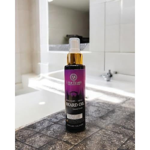Beard oil for Men 4 oz | smoothing Beard Serum | Seals in Moisture & Adds Shine | Formulated with Non-Toxic Ingredients | Heals Cuticle