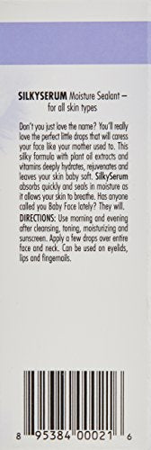 Silky Face Serum with Plant Oils & Vitamins - 0.5 Ounce
