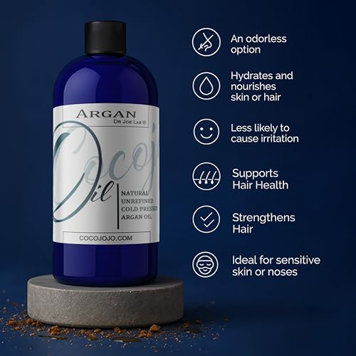 Argan Nut Oil 32 oz - Pure Natural Moroccan Cold Pressed Moisturizing Hair & Skin Oil Variation of THIS listing