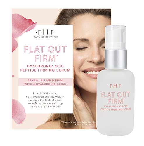 FarmHouse Fresh Flat Out Firm Hyaluronic Acid Serum - Hydrating & Firming, 1 oz.
