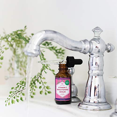 Vitamin C Brightening Serum for Face - Natural Dark Spot Remover & Anti-Aging | Leven Rose