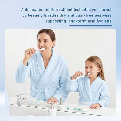 Travel Toothbrush Holder Set - Transparent 20-Pack, Durable & Compact