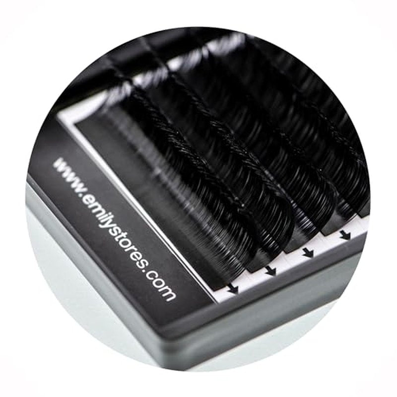 Eyelash Extensions 0.15mm Thickness C Curl 11mm Length Individual Volume Natural Eyelashes For Lash Extensions(0.15,C,11mm)