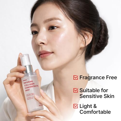 Hydrating Collagen Facial Mist for Dewy Skin & Makeup Prep - 1.69 fl oz