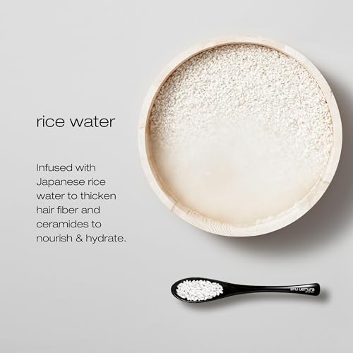 Hair Mask for Fragile Hair with Rice Water - Strengthening & Thickening, 6 Fl Oz