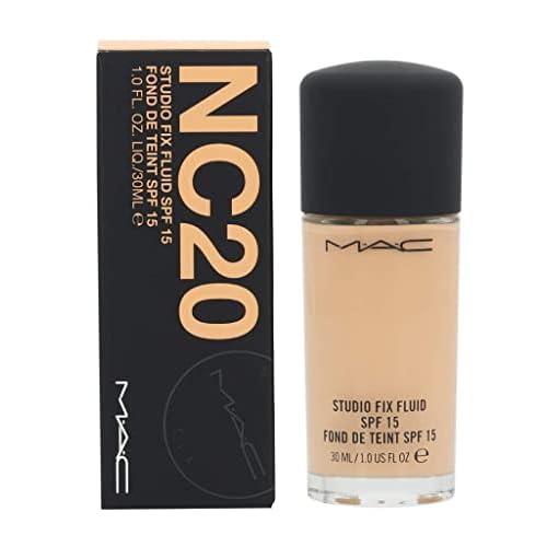MAC Studio Fix Fluid Spf 15 Nc20, Clear