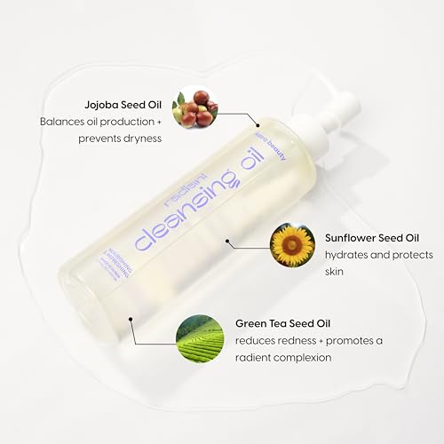 Kara Beauty Radiant Cleansing Oil - Korean Face Wash & Makeup Remover for Women, Gentle Cleanser for Face, Eye Makeup Remover, Facial Cleanser, Skin Care Essential, Cleansing Oil Made in Korea