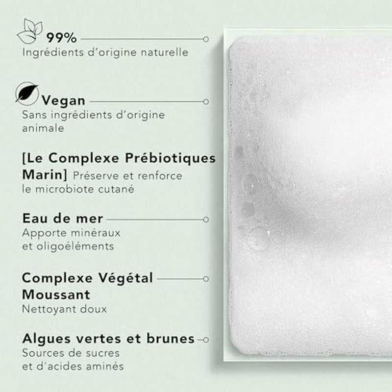 Lierac Demaquillant Deep Cleansing Foam - Foam Cleanser for Face, Purifies, Soothes, Gentle Face Wash for All Skin Types - 150ml Pump