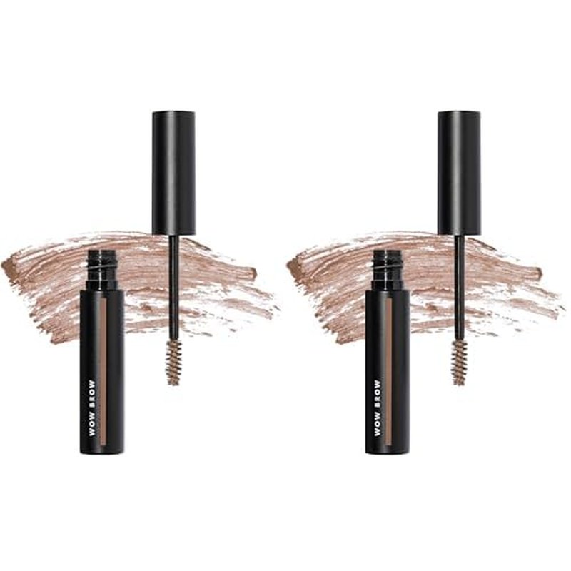 e.l.f. Cosmetics Wow Brow Gel, Taupe | Fiber-Infused | 0.12 Ounce | Pack of 2