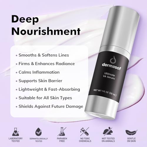Bakuchiol Retinol Serum for Face - Anti-Aging, Dark Spots, Fine Lines, 30ml