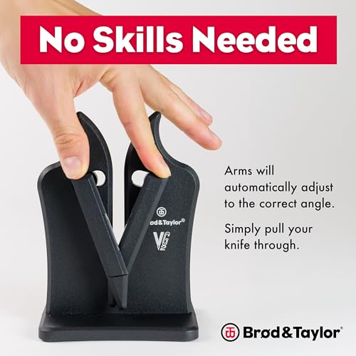 Manual Knife Sharpener VG2 / Nylon - 3-Action Tungsten Carbide | Brod & Taylor