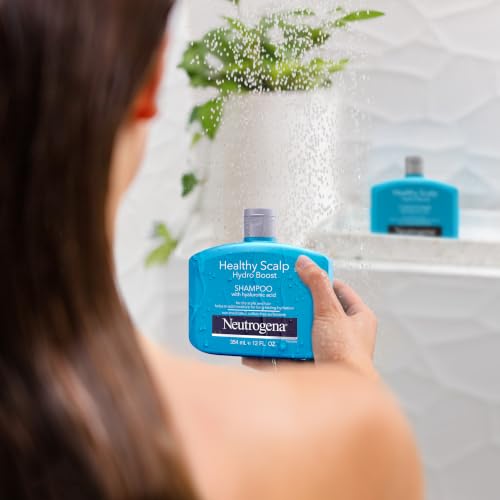 Neutrogena Hydro Boost Shampoo & Conditioner Set - Hydrating for Dry Hair & Scalp - 2 x 12 Fl Oz - Variation of Shampoo + Conditioner