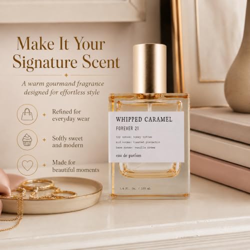 Forever 21 Whipped Caramel Eau de Parfum for Women 3.4 Fl Oz