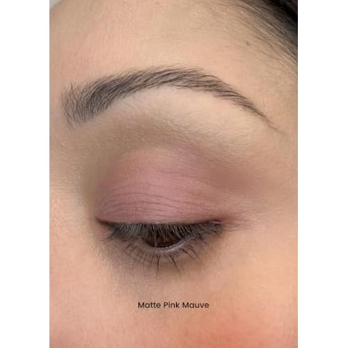 M2U NYC (Pink Mauve Liquid Eyeshadow ? Quick Drying Liquid Eye Shadow with One Swipe Pigment Coverage ? Long Lasting, Buildable & Blendable Crease Proof Formula ? Matte Finish