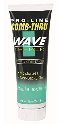 Pro-Line Comb-Thru Wave Keeper Hair Gel 8oz Pack of 4 - Strong Hold Styling