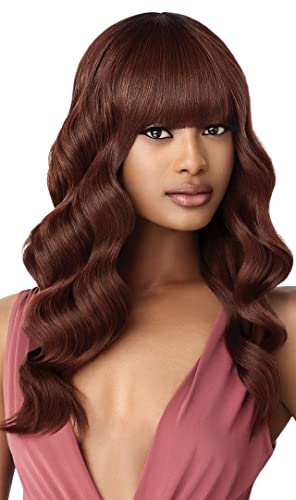 Wigpop Synthetic Wavy Medium Long Wig - Layered, Heat-Resistant Fiber