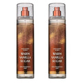 Bath & Body Works Vanilla Sugar Fine Fragrance Mist 8oz - 2 Pack, Light, Refreshing Scent