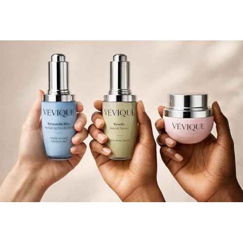 Renewelle Bleu Peptide Serum ? Anti-Aging Face Serum, Copper Peptides & Epidermal Growth Factor (EGF), Niacinamide, Ceramides, Bio Peptides, Smooth Fine Lines & Promotes Radiant Skin, 1 Fl Oz