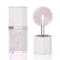 DEAR DAHLIA Paradise Sparkle Lip Glaze (Crystal) - High-Shine Vegan Lip Gloss for Lightweight with Glitter & Shimmer Finish, Cooling Lip Plumper, Non-Sricky Oil & Hydrating Finish. 0.19 fl oz.
