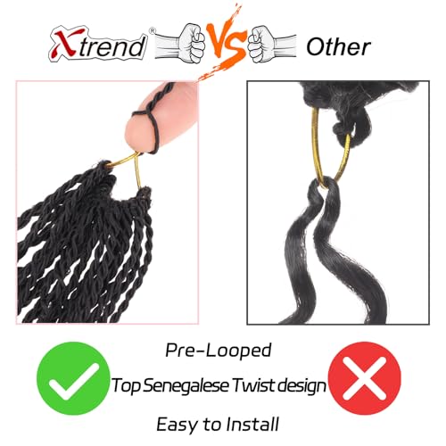 24 Inch Micro Curly Crochet Hair Extensions - Honey Blonde, 8 Packs, Variation 27#