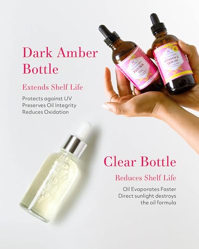 Pure Cold Pressed Jojoba Oil 16 Fl Oz - Natural Moisturizer for Skin Hair Nails (Pack of 1)