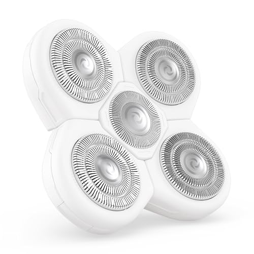 Freebird BodySmooth Rotary Blade Refill for Sensitive Skin, 5 Contouring Heads