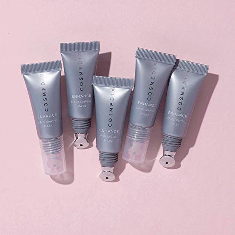 COSMEDIX Enhance Lip-Plumping Mask, Ultra-Nourishing, Intense Hydration & Moisture, Shea Butter & Cocoa Seed Butter, Cruelty & Gluten Free