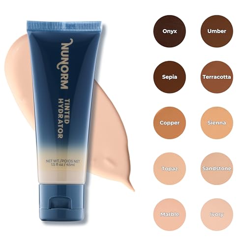 Men¡¯s Tinted Moisturizer for Face - Waterbased Tinted Facial Hydrating Moisturizer with Lightweight & Buildable Coverage - Blurs Imperfections & Evens Skin Tone 07-Bronze