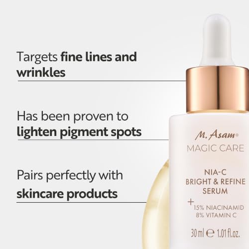 M. Asam Magic Care Nia-C Bright & Refine Face Serum 1oz - Skin Brightening Treatment